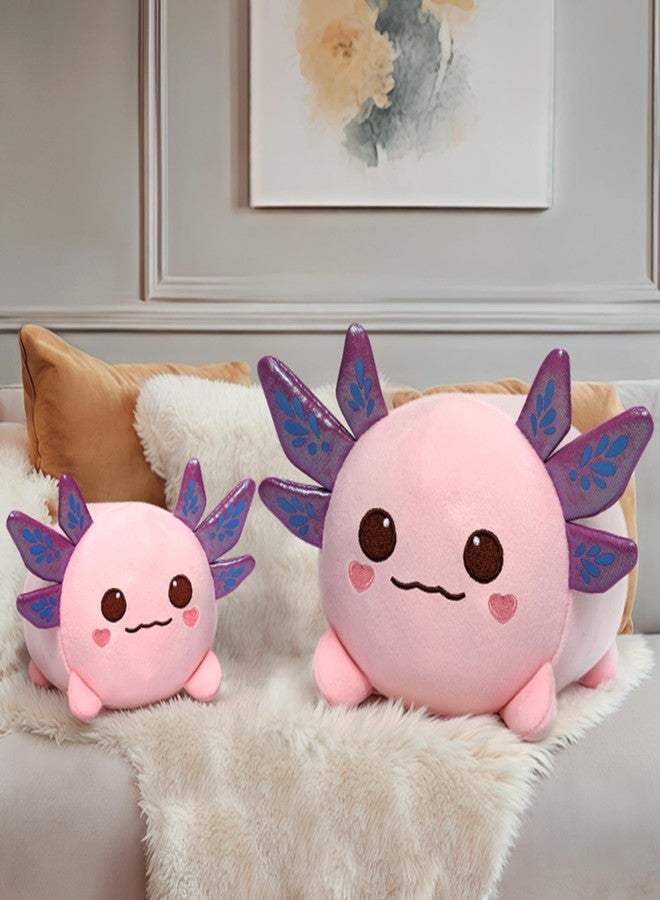 Mewaii Axolotl Plush, Cute Pink Axolotl Stuffed Animal, Soft Plushies Cuddle Pillow, Anime Plushie Doll, Cute Stuff Toys Gift for Girls, Boys and Males (8 Inch) - Image 2